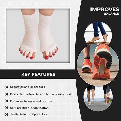 Toe Alignment Socks