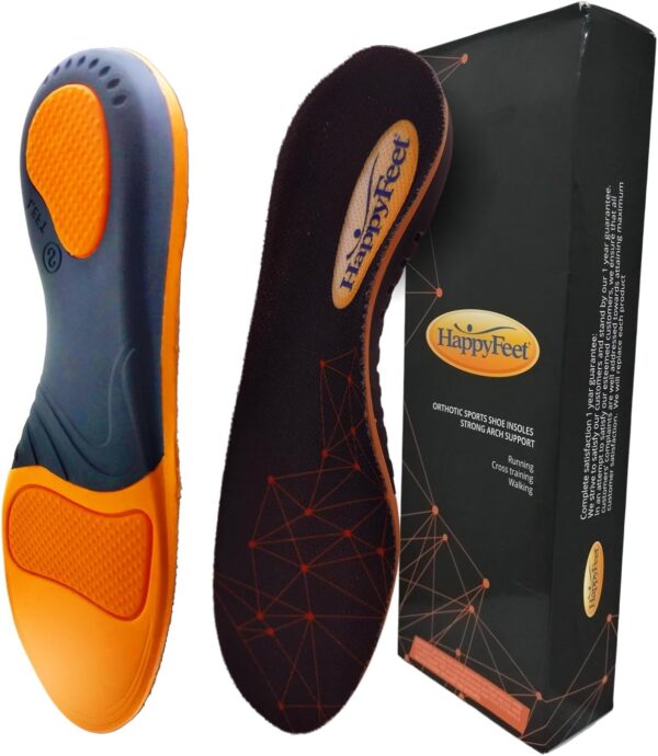 Happy Feet Arch Support Insoles - Plantar Fasciitis Feet Insoles